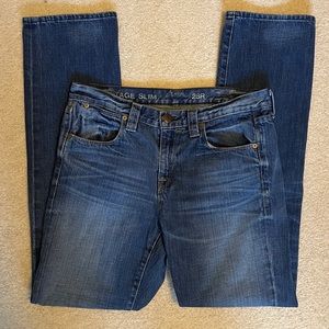 J. Crew Women’s Dark Wash Slim Cut Jeans. Size 28R.